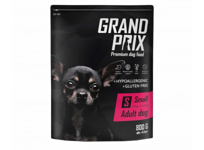 Сухой Корм Grand Prix (Гранд Прикс) Для Собак Мелких Пород Курица Adult Small 800г (1*12) 0209 