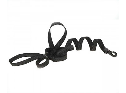 Поводок Add Dog (Эдд Дог) 20мм*1,5м Прорезиненный Сплав Черный Карабин Черный 91650