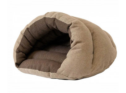 Домик Ракушка-Рогожка №1 Пухлый 51*41*30см Бежевый Дарелэнд Rp94571беж 