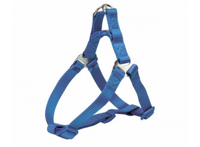 Шлейка Trixie (Трикси) Premium One Touch M 50-65см/20мм 204502 Синий