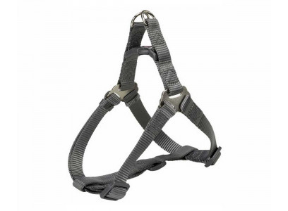 Шлейка Trixie (Трикси) Premium One Touch M 50-65см/20мм 204516 Графит