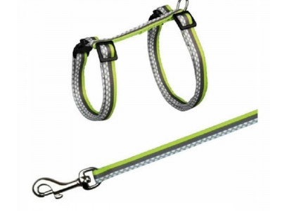 Шлейка-Поводок Trixie (Трикси) Freshline Spot для Кошки 27-45см/10мм 1,2м 41862 Нейлон