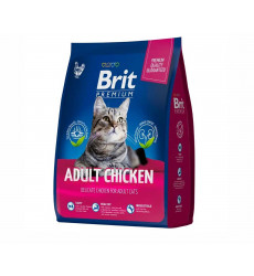 Сухой Корм Brit (Брит) Для Кошек Курица Premium Cat Adult 400г 5049073