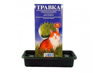 Травка Для Кошек Лоток 170г АВЗ 