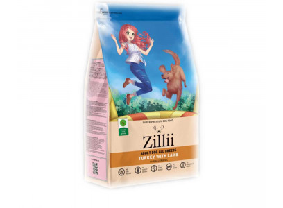 Сухой Корм Zillii (Зилли) Для Собак Индейка и Ягненок Adult Dog 3кг 5658041 (1*4) 