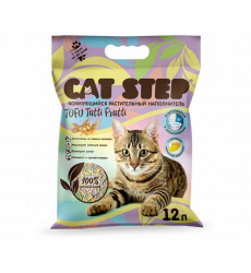 Наполнитель Cat Step (Кэт Степ) Tofu Tuffi Frutti 12л Комкующийся Растительный 20333014