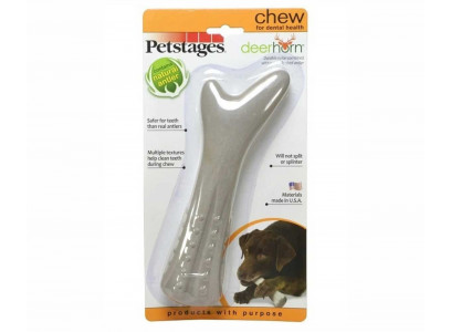 Игрушка Petstages (Петстэйджс) для Собак Deerhom с Оленьими Рогами 20см 