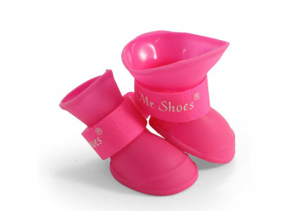 Сапожки Триол для Собак Yxs200-L 4шт 55*45*55мм Розовые 12241102