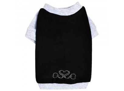 Толстовка Osso Fashion (Оссо Фешн) Для Собак Велюр Р 22 Черная Тв 1067 Снято