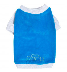 Толстовка Osso Fashion (Оссо Фешн) Для Cобак Велюр 35 Бирюза Тв 1062 В