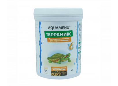 Террамикс с Креветкой Для Водных Черепах 250мл 60г