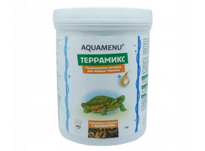 Террамикс с Креветкой Для Водных Черепах 600мл 150г