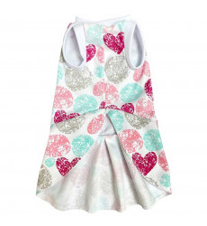 Платье Osso Fashion (Оссо Фешн) Для Cобак Маленькая Кокетка 32 Сердца Тпк-1027
