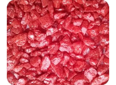 Грунт Уют Натуральный Мраморная Крошка 5-10мм Красный 10кг 44820