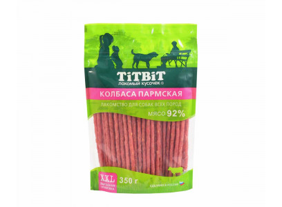 Лакомство Для Собак TiTBiT (Титбит) Колбаса Пармская 350г Xxl 024331 Выгодная Упаковка 