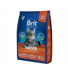 Сухой Корм Brit (Брит) Для Кошек Домашнего Содержания Курица Premium Cat Indoor 400г 5049233