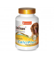 Витамины Unitabs (Юнитабс) Calciplus Q10 Для Собак 200т U2042