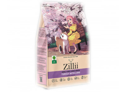 Сухой Корм Zillii (Зилли) Для Собак Крупных Пород Индейка и Ягненок Adult Dog Large Breed 15кг 5658033 