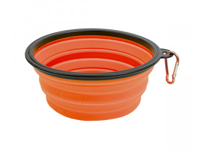 Миска Hello Pet (Хэллоу Пет) 22005 Силикон Складная 1000мл Оранжевая 