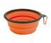 Миска Hello Pet (Хэллоу Пет) 22005 Силикон Складная 1000мл Оранжевая 