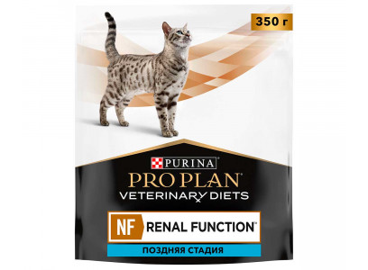 Лечебный Сухой Корм Pro Plan (Проплан) Для Кошек При Заболевании Почек Поздняя Стадия Veterinary Diets Nf Renal Function Advanced Care 350г 