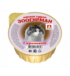 Консервы Zoogurman (Зоогурман) Для Кошек Кролик Суфле Ламис 100г 1826