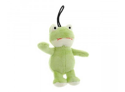 Игрушка Для Собак Лягушка На Веревке с Пищалкой 10см Плюш С0168