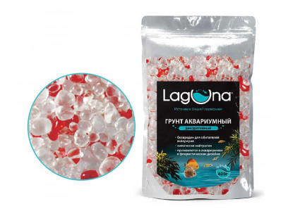 Грунт Laguna (Лагуна) 016ar Акриловый 400г Белый/Красный 73904019