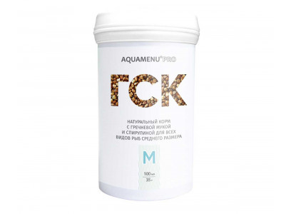 Корм Для Рыб Гск M Aquamenu (Аква Меню) Pro 100мл-35г 