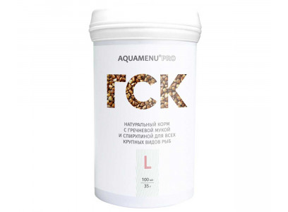 Корм Для Рыб Гск L Aquamenu (Аква Меню) Pro 100мл-35г 