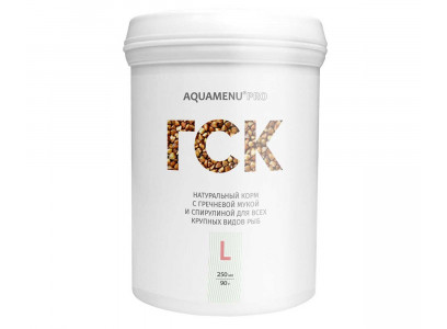 Корм Для Рыб Гск L Aquamenu (Аква Меню) Pro 250мл-90г 
