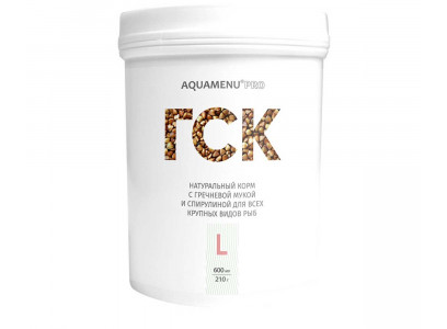 Корм Для Рыб Гск L Aquamenu (Аква Меню) Pro 600мл-210г 
