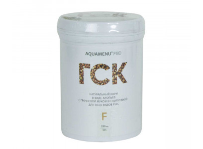 Корм Для Рыб Гск F Aquamenu (Аква Меню) Pro 250мл-50г 