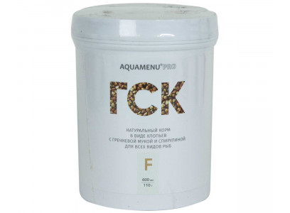 Корм Для РЫб Гск F Aquamenu (Аква Меню) Pro 600мл-110г 