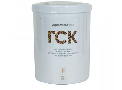 Корм Для РЫб Гск F Aquamenu (Аква Меню) Pro 1000мл-200г 