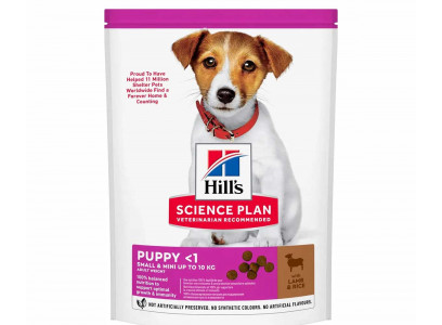 Сухой Корм HillS (Хиллс) Для Щенков Мелких и Миниатюрных Пород Ягненок Puppy Small&Mini 300г 606588 