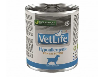 Лечебные Консервы Farmina (Фармина) Для Собак При Пищевой Аллергии Рыба и Картофель Vet Life Dog Hypoallergenic Fish&Potato 300г 102819 