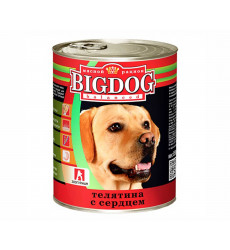 Консервы Zoogurman (Зоогурман) Для Собак Телятина и Сердце Big Dog 850г (1*9) 0256
