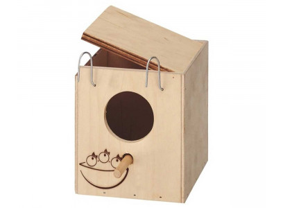 Гнездо Для Птиц Ferplast (Ферпласт) Скворечник 11,5*12,5*12см Nido Mini 