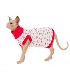 Водолазка Osso Fashion (Оссо Фешн) Для Кошек Утепленная Р Xl Сердечки Вк 1004