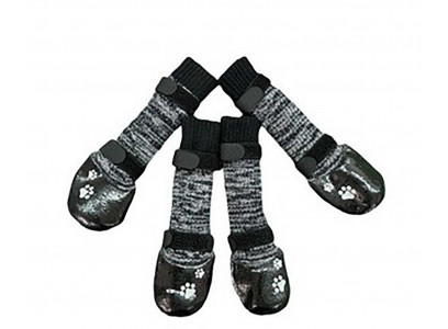 Носки Pet Fashion (Пет Фешн) Для Собак Hb13 Термо M Серый Водоотталкивающие Удлиненные Липа