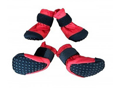 Сапожки Pet Fashion (Пет Фешн) Для Собак Прогулочные Xxl Красные Мягкие 