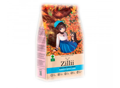 Сухой Корм Zillii (Зилли) Для Собак Мелких Пород Индейка и Ягненок Adult Dog Small Breed 15кг 5658013 