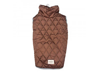 Жилет Osso Fashion (Оссо Фешн) Для Собак Стежка Р 70 Утепленный Экофайбер Флис Коричневый Жт 1024