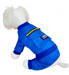 Комбинезон Pet Fashion (Пет Фешн) Wh009 L Подклад Флис Голубой
