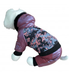 Комбинезон Pet Fashion (Пет Фешн_ Arctic Nice Lux S Мех Слива Перламутр Камуфляж