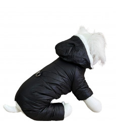 Комбинезон Pet Fashion (Пет Фешн) Для Собак Мелких Пород Шлейка Pet Xl Мех Черный