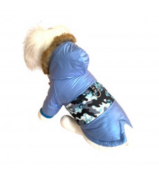 Парка Pet Fashion (Пет Фешн) Arctic Nice Lux Xxl Мех Голубой Перламутр