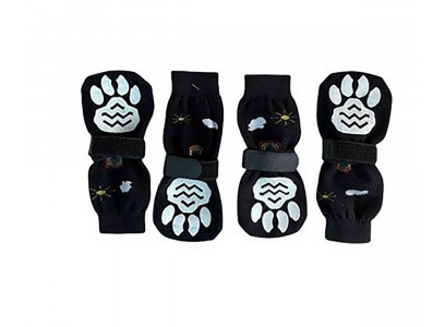 Носки Pet Fashion (Пет Фешн) Для Собак H04 Радуга L Лапа Липа/Кнопка 