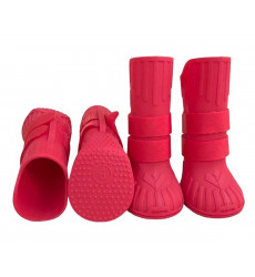 Сапожки Pet Fashion (Пет Фэшн) Для Собак Силикон 12 Красные